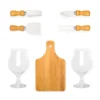 CONJUNTO PARA QUEIJO / CERVEJA – 7 PÇS