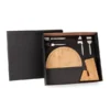 CONJUNTO PARA QUEIJO COM CEPO EM BAMBU / INOX – 6 PÇS
