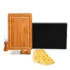 CONJUNTO PARA QUEIJO EM BAMBU/INOX – 3 PÇS