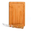 CONJUNTO PARA QUEIJO EM BAMBU/MADEIRA/INOX – 2 PÇS
