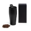 COPO DUPLA CAMADA EM ALUMÍNIO RECICLADO  – PRETO – 500 ML