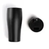 COPO DUPLA CAMADA EM ALUMÍNIO RECICLADO  – PRETO – 500 ML