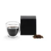 COPO EM VIDRO PAREDE DUPLA – 250 ML