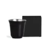 COPO PARA CAFÉ EM AÇO INOX – PRETO – 60ML