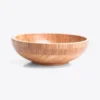 CUMBUCA REDONDA EM BAMBU COM ESPÁTULA 14CM – 200ML