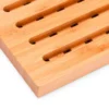 DESCANSA PRATO QUADRADO EM BAMBU – 18 CM