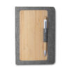 Caderno A5 Capa em RPET e Bambu