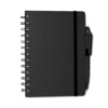 Caderno B6 Capa em ABS com Caneta