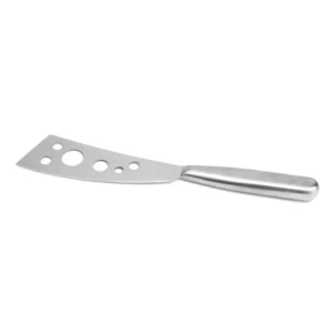 FACA EM AÇO INOX ESCOVADO TAMANHO 5" COM 6 FUROS
