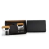 GARFOS COM 5 DENTES EM MADEIRA – INOX – 11,5X14,5CM – 2 PÇS