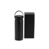 GARRAFA DUPLA CAMADA NA COR PRETA – 550 ML