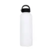 GARRAFA EM ALUMÍNIO BRANCO – 600 ML