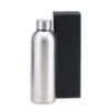 GARRAFA EM INOX PAREDE DUPLA – PRATA – 500 ML