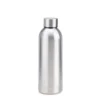 GARRAFA EM INOX PAREDE DUPLA – PRATA – 500 ML