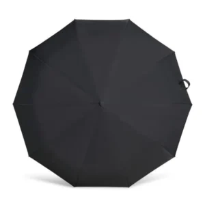 GUARDA-CHUVA AUTOMÁTICO NYLON - PRETO - 98CM