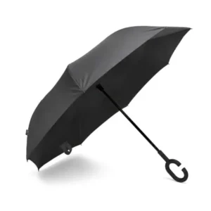 GUARDA-CHUVA INVERTIDO - CINZA - 108 CM