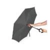 GUARDA-CHUVA INVERTIDO – CINZA – 108 CM