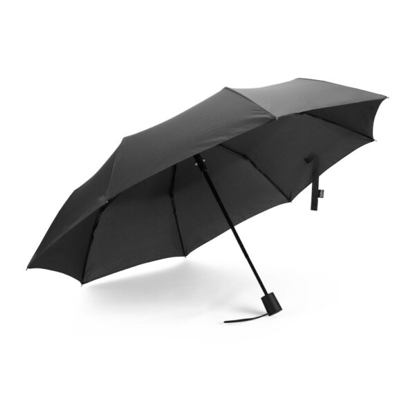 SKYLAR. Guarda-chuva 2 em 1 com sacola de compras em poliéster reciclado incluso