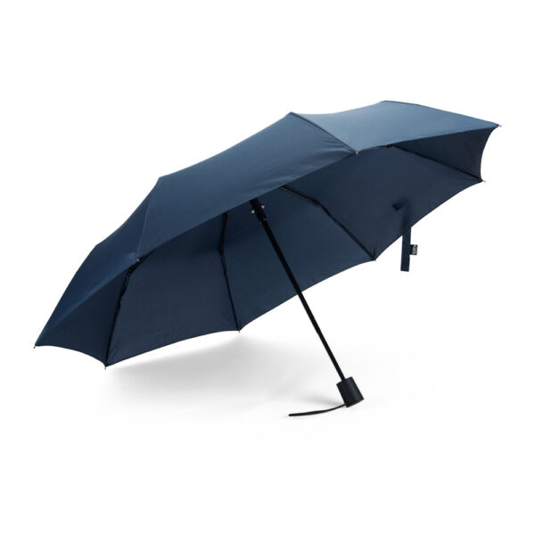 SKYLAR. Guarda-chuva 2 em 1 com sacola de compras em poliéster reciclado incluso