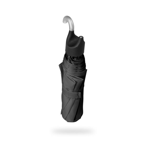 ARON. Guarda-chuva, dobrável, de 21” em poliéster 100% reciclado pongee 190T
