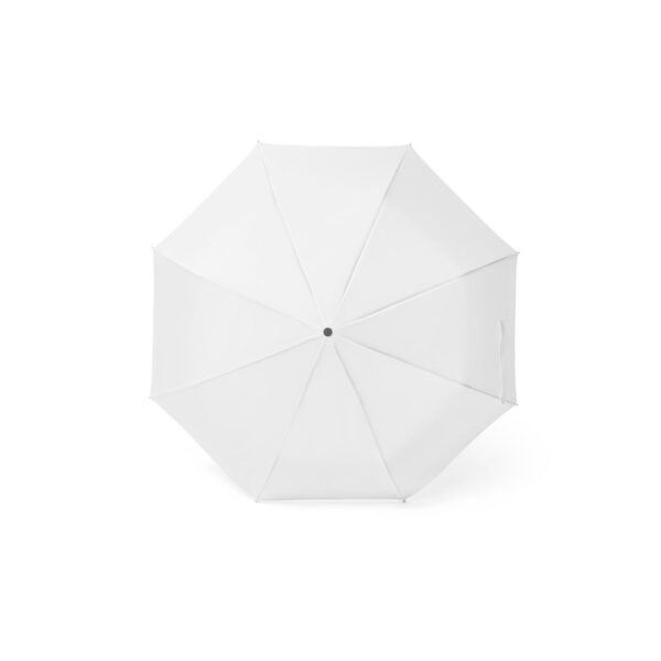 ARON. Guarda-chuva, dobrável, de 21” em poliéster 100% reciclado pongee 190T