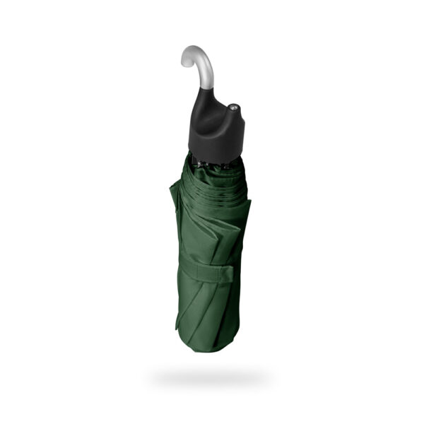 ARON. Guarda-chuva, dobrável, de 21” em poliéster 100% reciclado pongee 190T