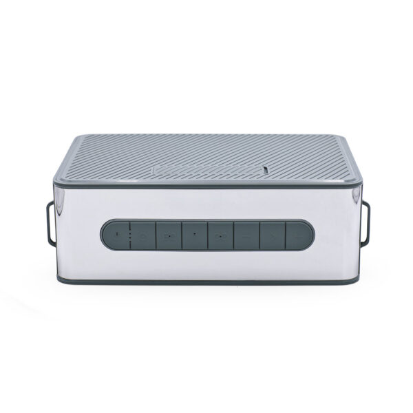 JOUNCER. Caixa de som com microfone e autonomia de 7h (5’200 mAh), em ABS 100% reciclado