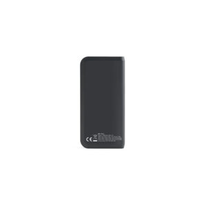 BECKER 10. Bateria portátil com carregador por indução super-rápido (10'000 mAh), em ABS 100% reciclado