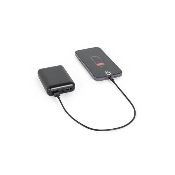 LEAKEY 10. Bateria portáti em ABS 100% reciclado (10’000 mAh)
