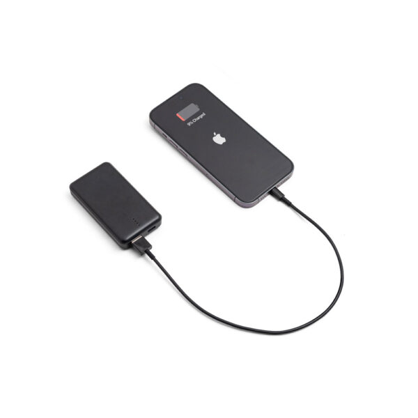 SHERYL. Bateria portátil em ABS 100% reciclado (4’000 mAh)