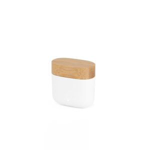 COBAIN. Fones de ouvido wireless com autonomia de 5h (300 mAh), em ABS 100% reciclado e bambu