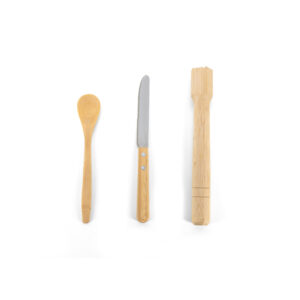 KRATENA. Kit para caipirinha com 5 peças em bambu