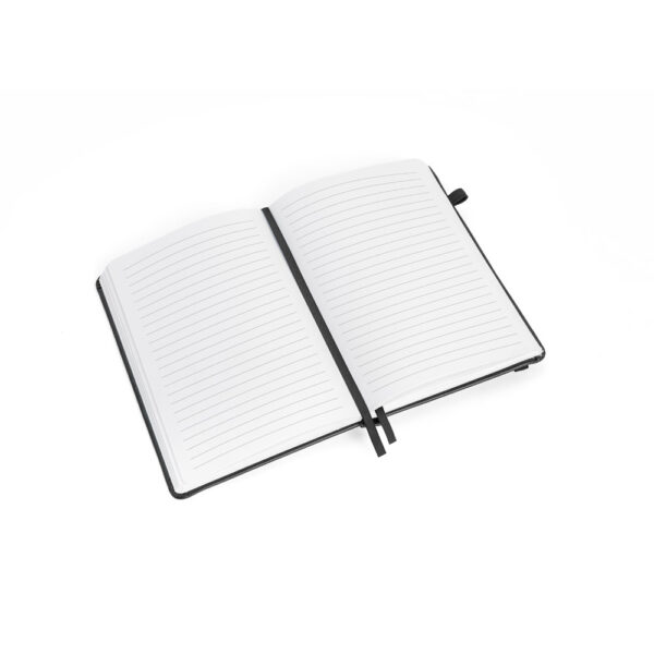HEANEY. Caderno em PU à base de água com agenda integrada e página pautadas