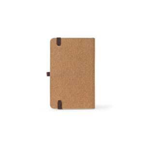 ORWELL POCKET. Caderno de bolso de capa dura em folha de bambu e cortiça com páginas pautadas recicladas