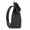 AZORES BAG. Mochila para computador portátil (16″) em PU, com pala que cobre todos os compartimentos