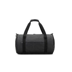 OSASCO SPORT. Bolsa esportiva em formato cilíndrico em poliéster reciclado 600D de alta densidade com compartimento lateral para sapatos (32 L)