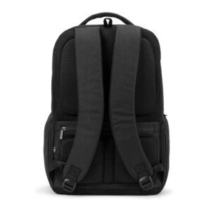 COPENHAGEN. Mochila em twill reciclado resistente à água com dois bolsos frontais de grande dimensão (17'3")