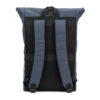 PORTLAND. Mochila “roll top” em PU com bolso para notebook (16″)