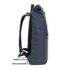 PORTLAND. Mochila “roll top” em PU com bolso para notebook (16″)