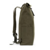 SAINT. Mochila “roll top” em algodão reciclado e poliéster reciclado (380 g/m²)