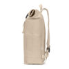 SAINT. Mochila “roll top” em algodão reciclado e poliéster reciclado (380 g/m²)