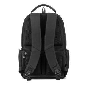 BOSTON SOLID. Mochila para notebook (17") em nylon 150D com 2 compartimentos acolchoados