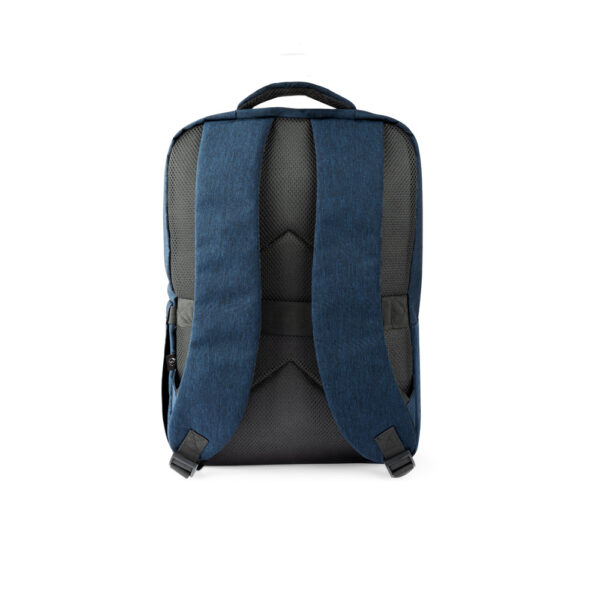 COVENTRY. Mochila, totalmente almofadada, para notebook (15’6″) em poliéster reciclado 300D de alta densidade (18 L)