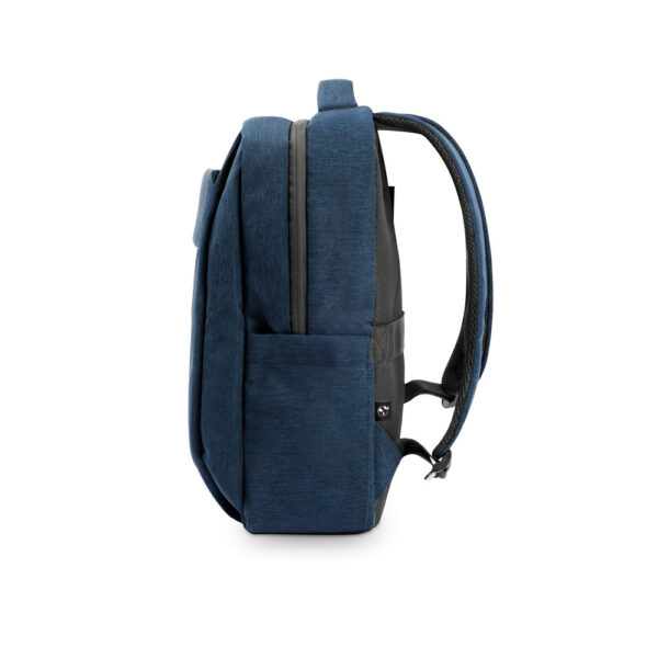 COVENTRY. Mochila, totalmente almofadada, para notebook (15’6″) em poliéster reciclado 300D de alta densidade (18 L)