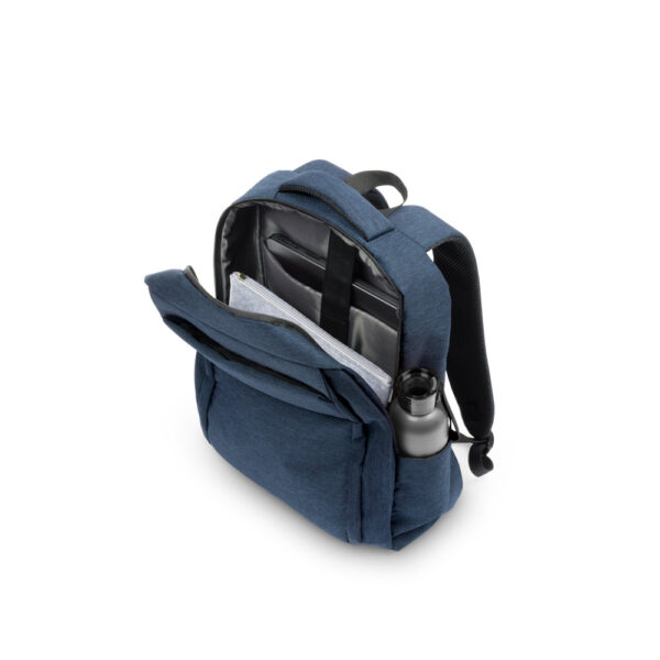 COVENTRY. Mochila, totalmente almofadada, para notebook (15’6″) em poliéster reciclado 300D de alta densidade (18 L)