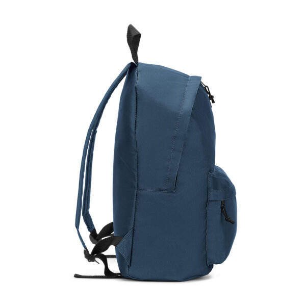 ROSARIO. Mochila em poliéster reciclado 600D com bolso frontal espaçoso (20 L)