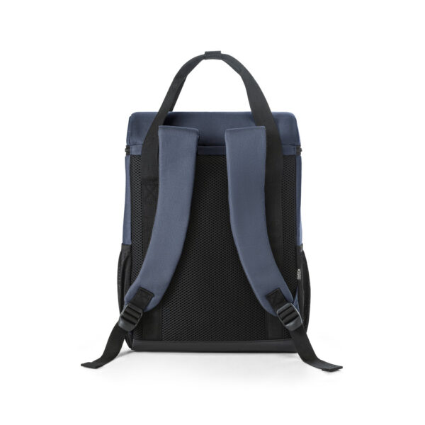 ROMA L. Cooler. Mochila térmica almofadada em ripstop poliéster reciclado 600D com interior forrado em PEVA 16 L