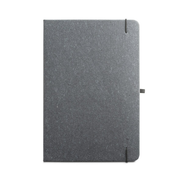 MATISSE II. Caderno A5 de capa dura em couro 70% reciclado com páginas pautadas