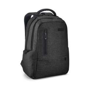 SPACIO. Mochila para notebook (17'') em Nylon 2Tone impermeável com dois compartimentos forrados e almofadados (20 L)
