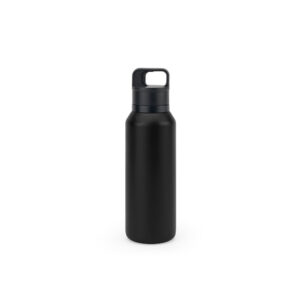 NICKLAUS. Garrafa térmica em aço inox 91% reciclado com parede dupla isolada a vácuo (590 mL)